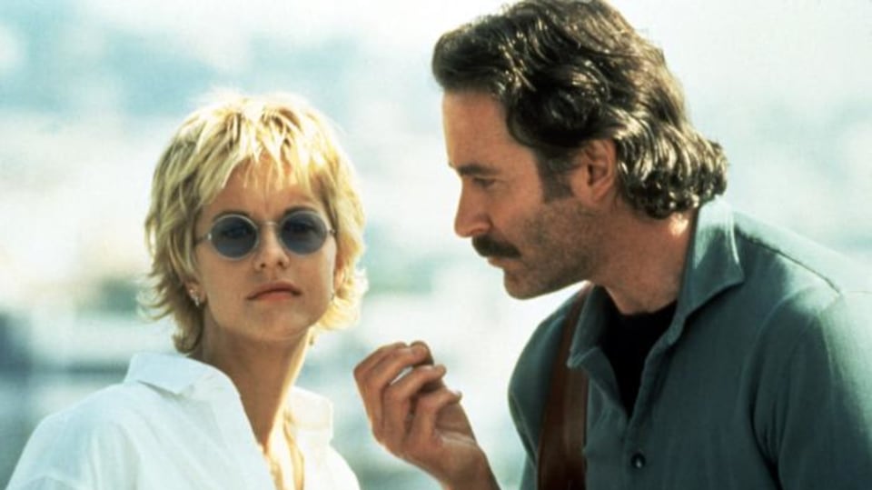 Meg Ryan a Kevin Kline v romantice Francouzský polibek.